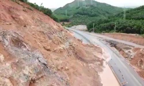Cao tốc 12 nghìn tỷ ở Quảng Ninh tiếp tục sạt lở
