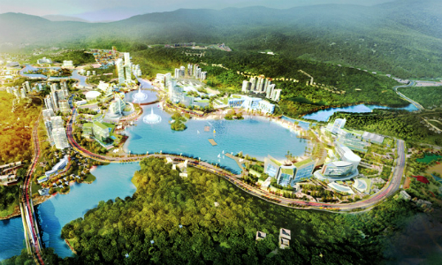 Vân Đồn (Quảng Ninh) thu hút nhiều dự án đầu tư tư nhân. 