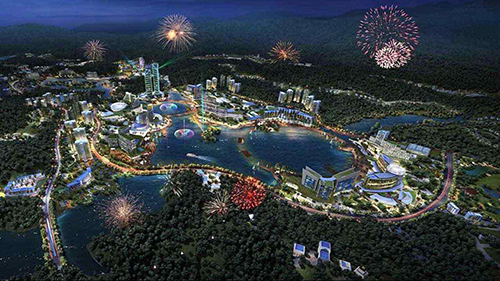 Phối cảnh một dự án phức hợp có hạng mục casino của Sungroup tại Vân Đồn. 